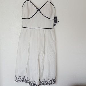 Vintage style white dress